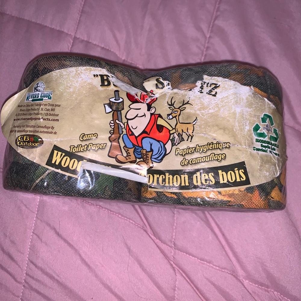 Hunting toilet paper